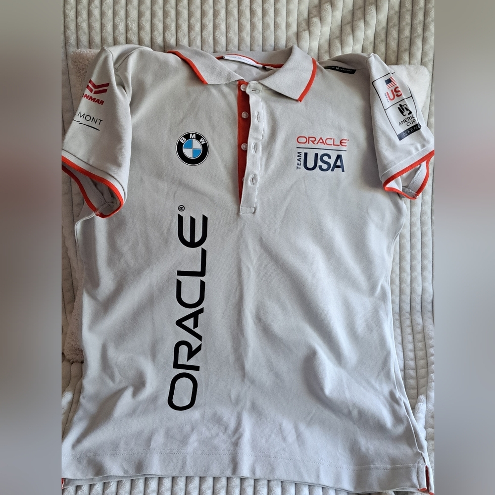 Off White Polo Shirt.  NWT